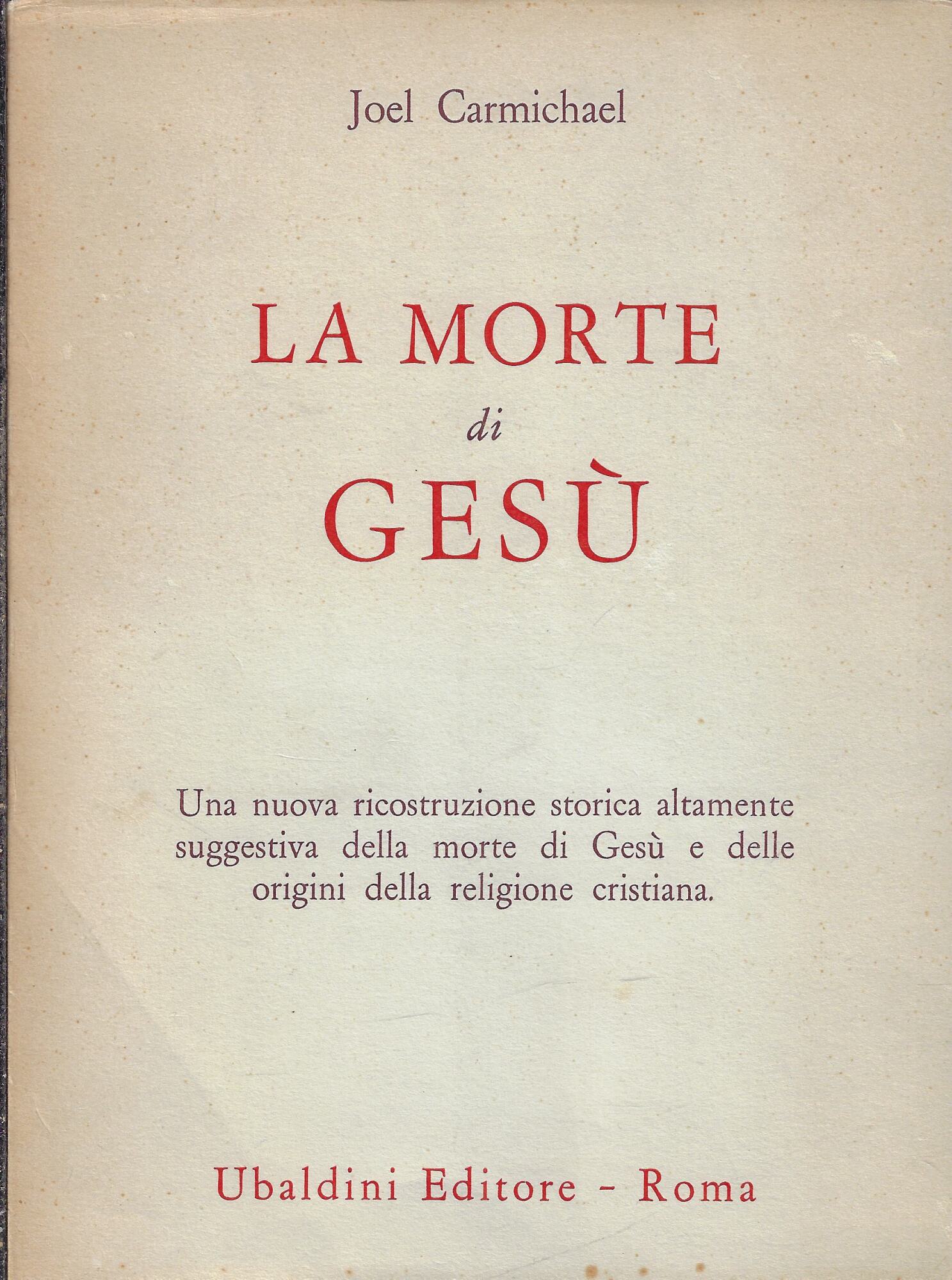 La morte di Gesù