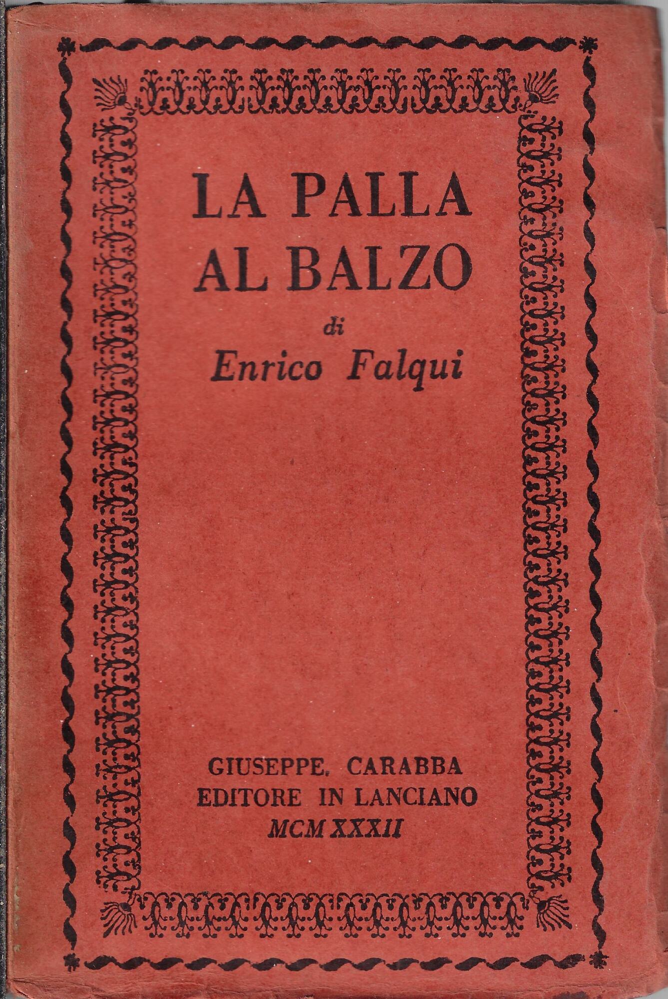 La palla al balzo