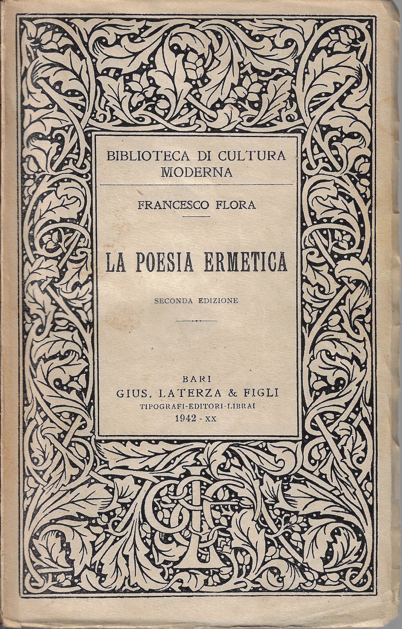 La poesia ermetica