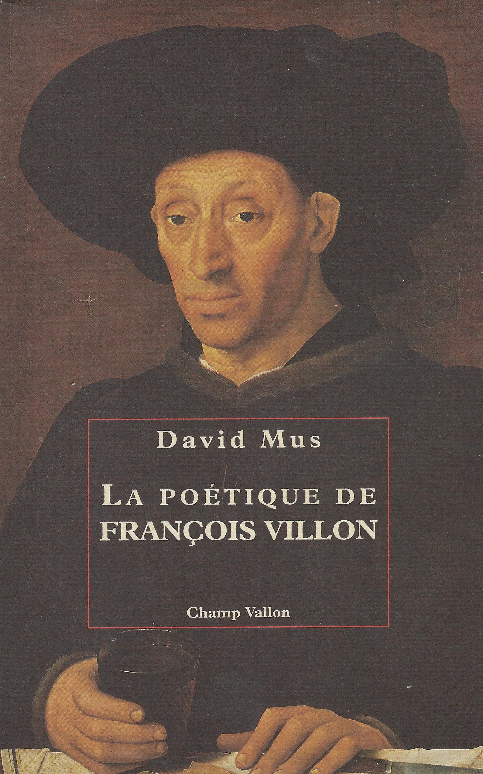 La poétique de François Villon