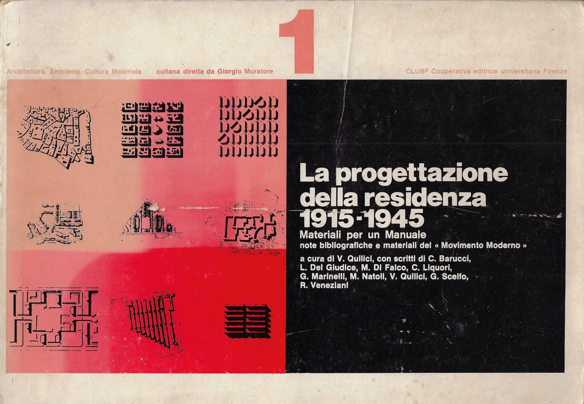 La progettazione della residenza 1915-1945