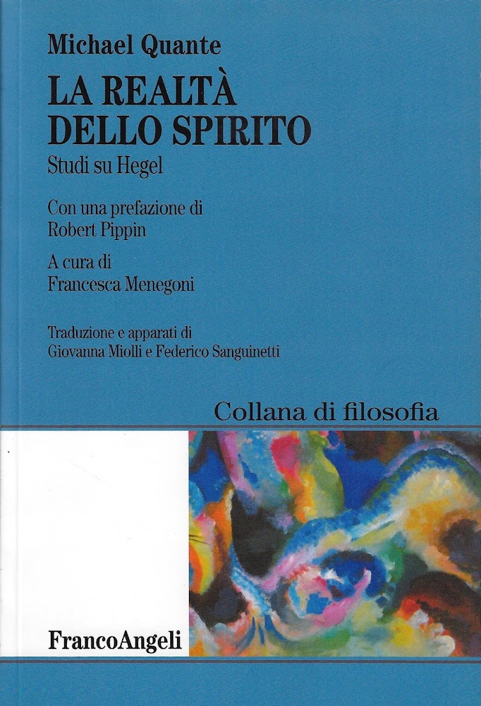 La realtà dello spirito. Studi su Hegel