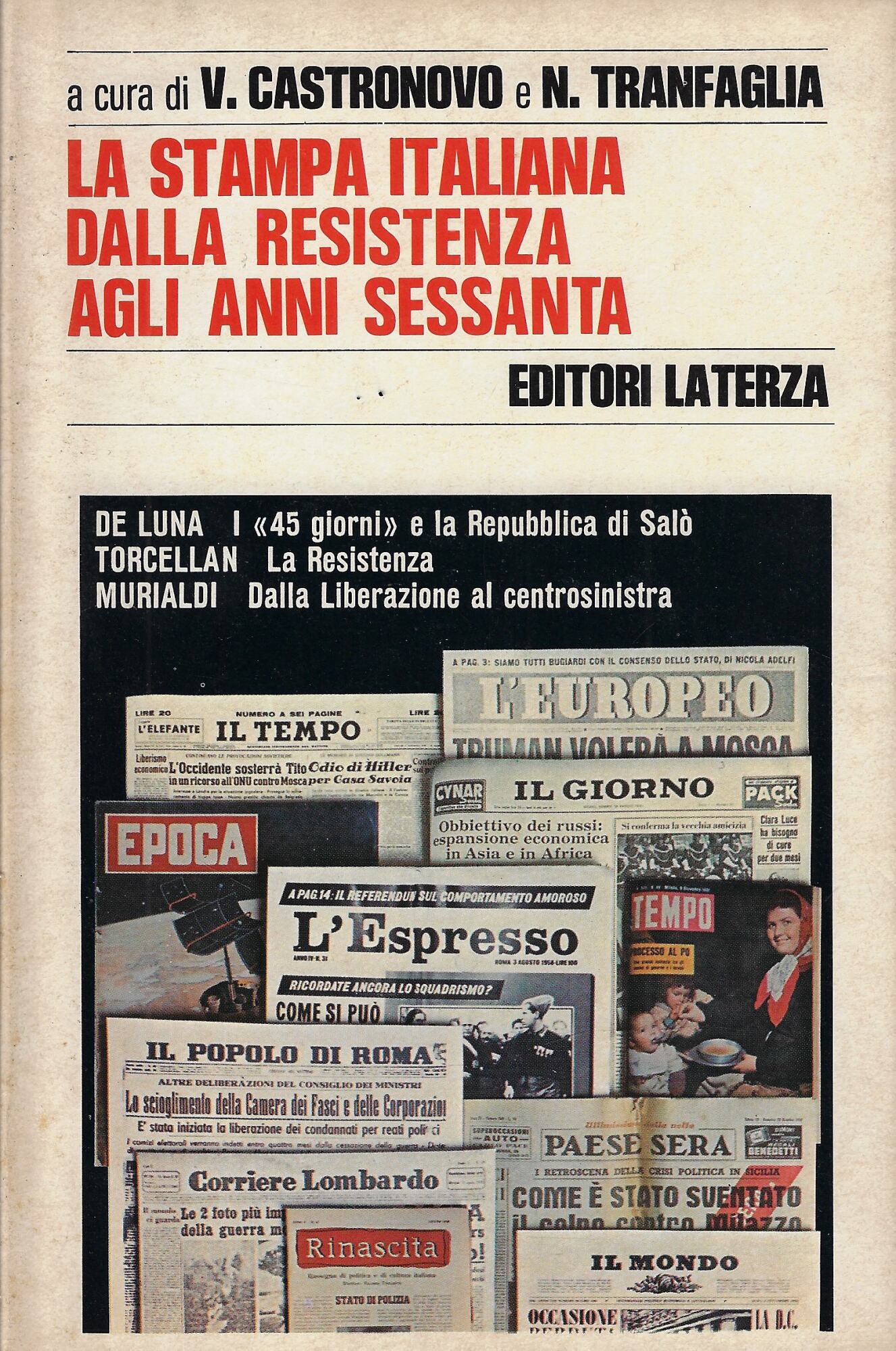 La stampa italiana dalla resistenza agli anni sessanta
