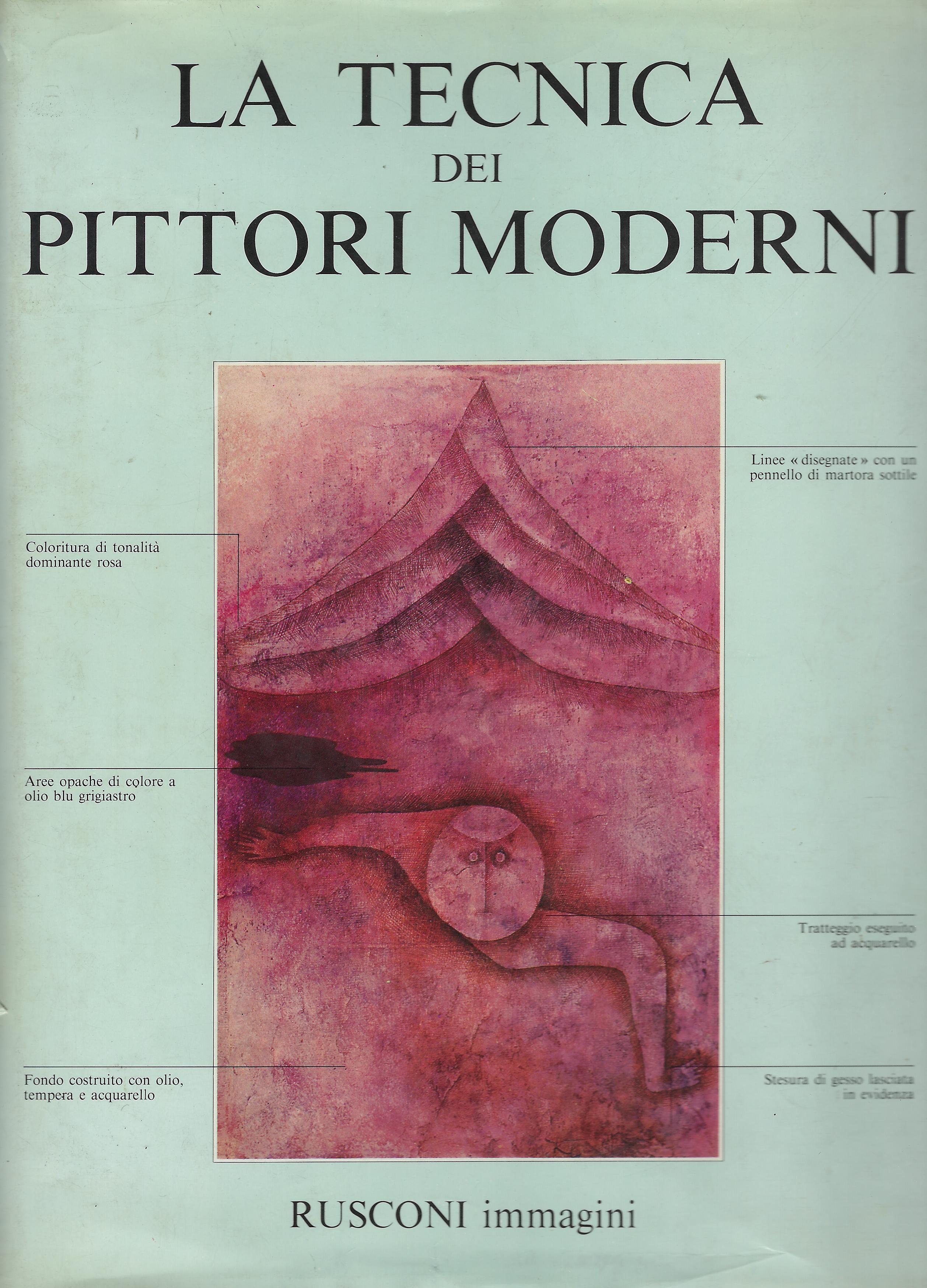 La tecnica dei pittori moderni