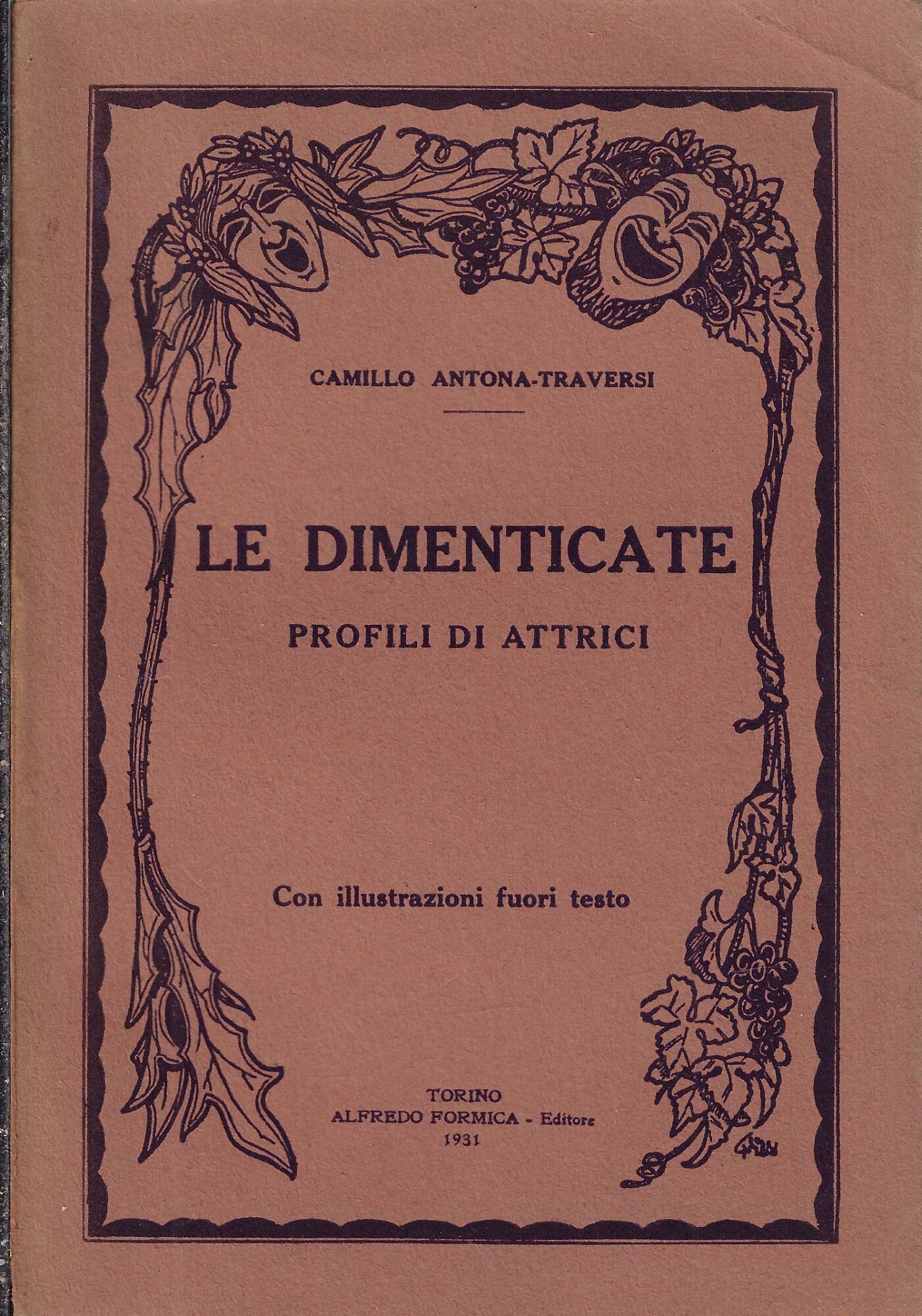 Le dimenticate : profili di attrici