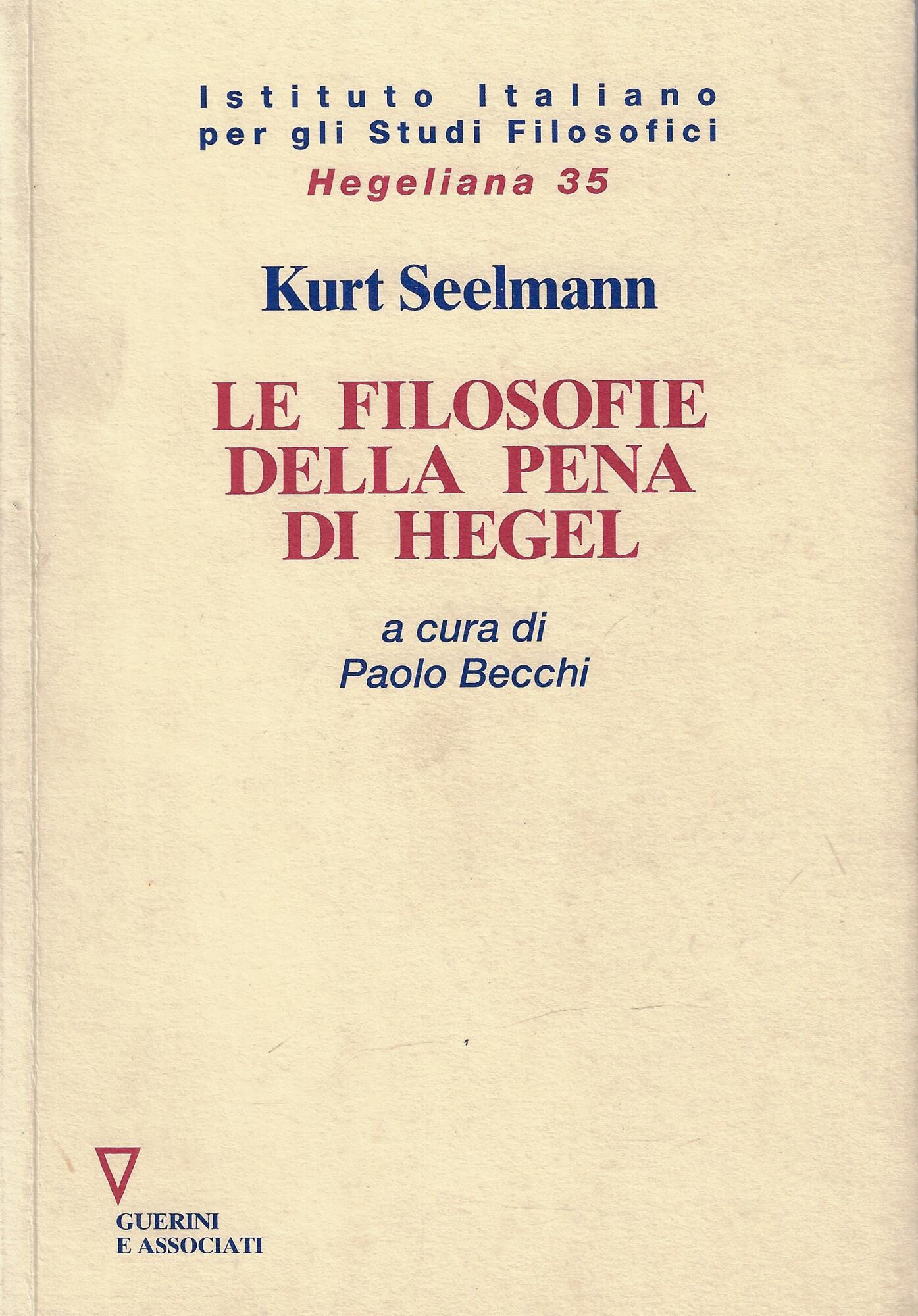 Le filosofie della pena di Hegel