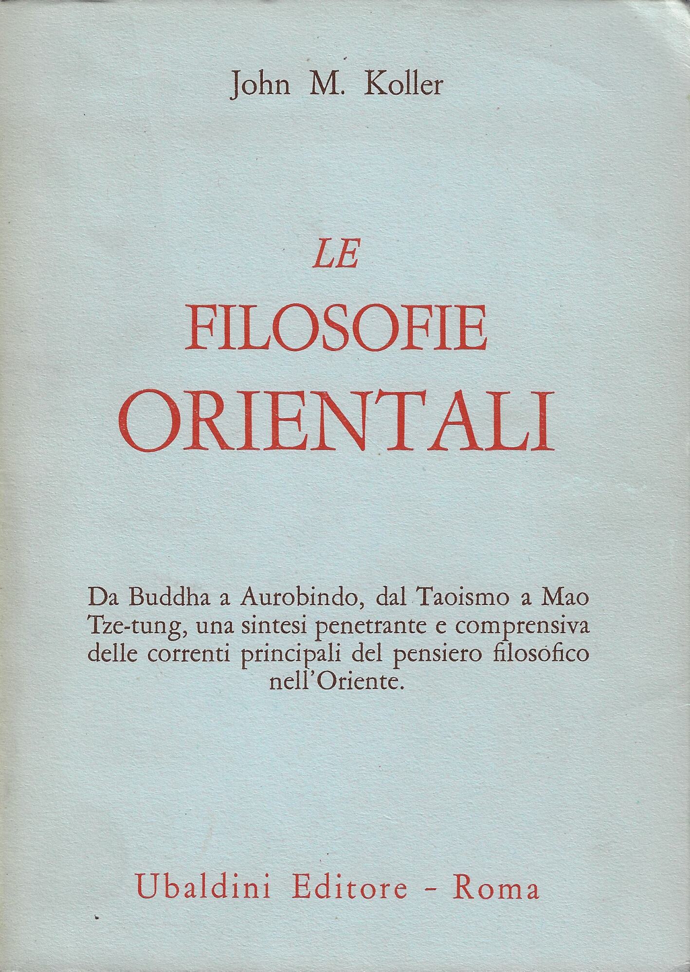 Le filosofie orientali