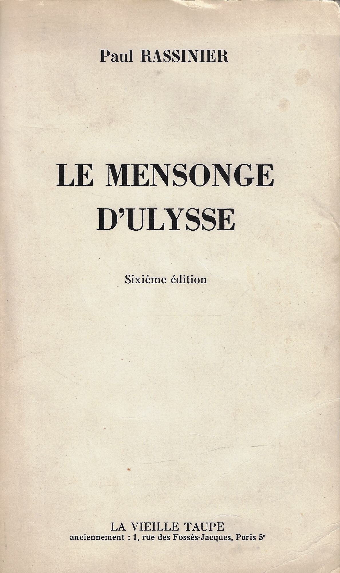 Le mensonge d'Ulysse