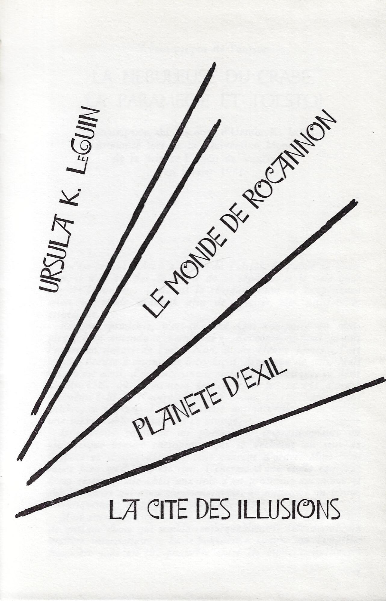 Le monde de Rocannon - Planette d'exil - La cite …