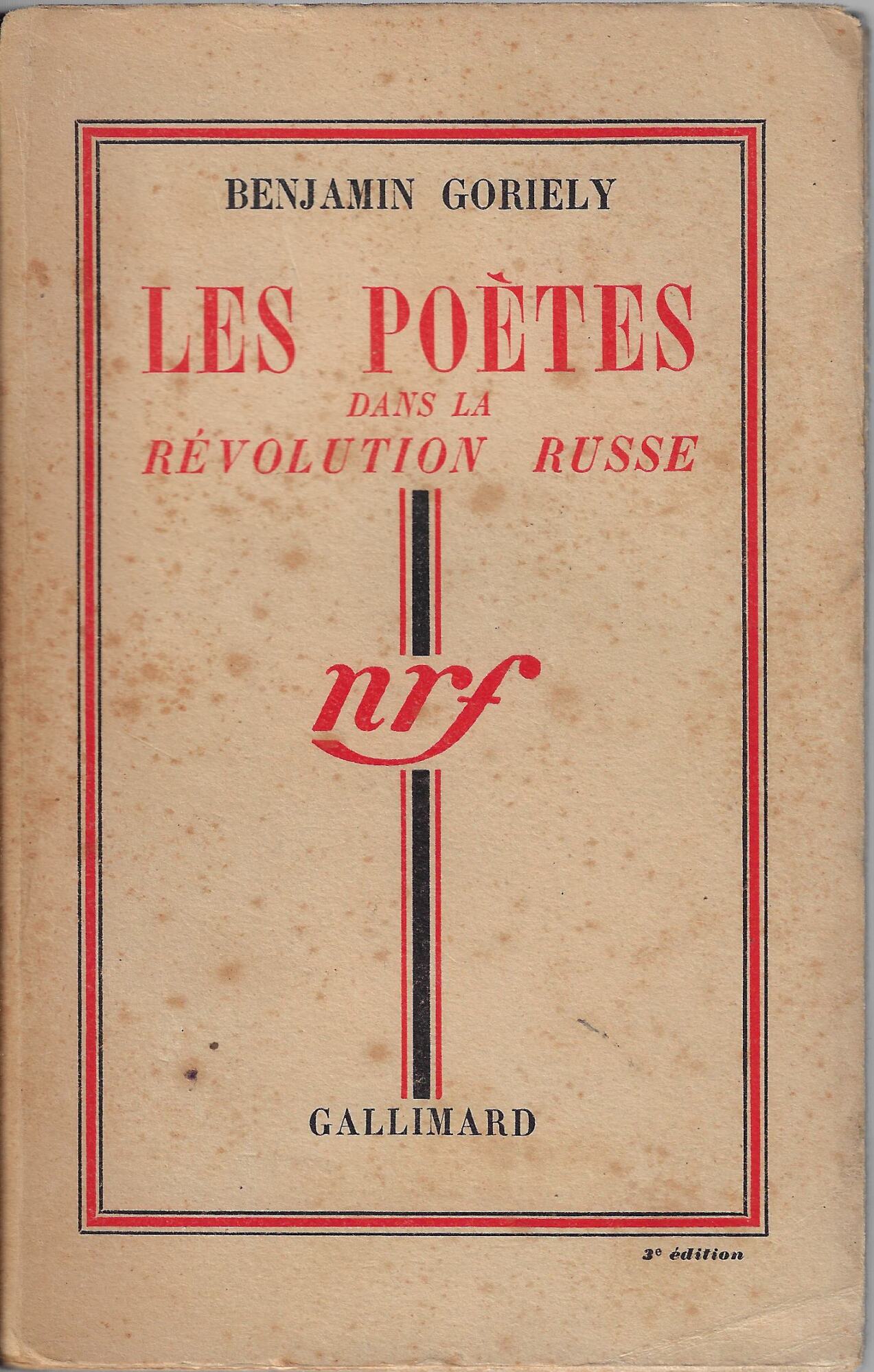 Les poètes dans la révolution russe