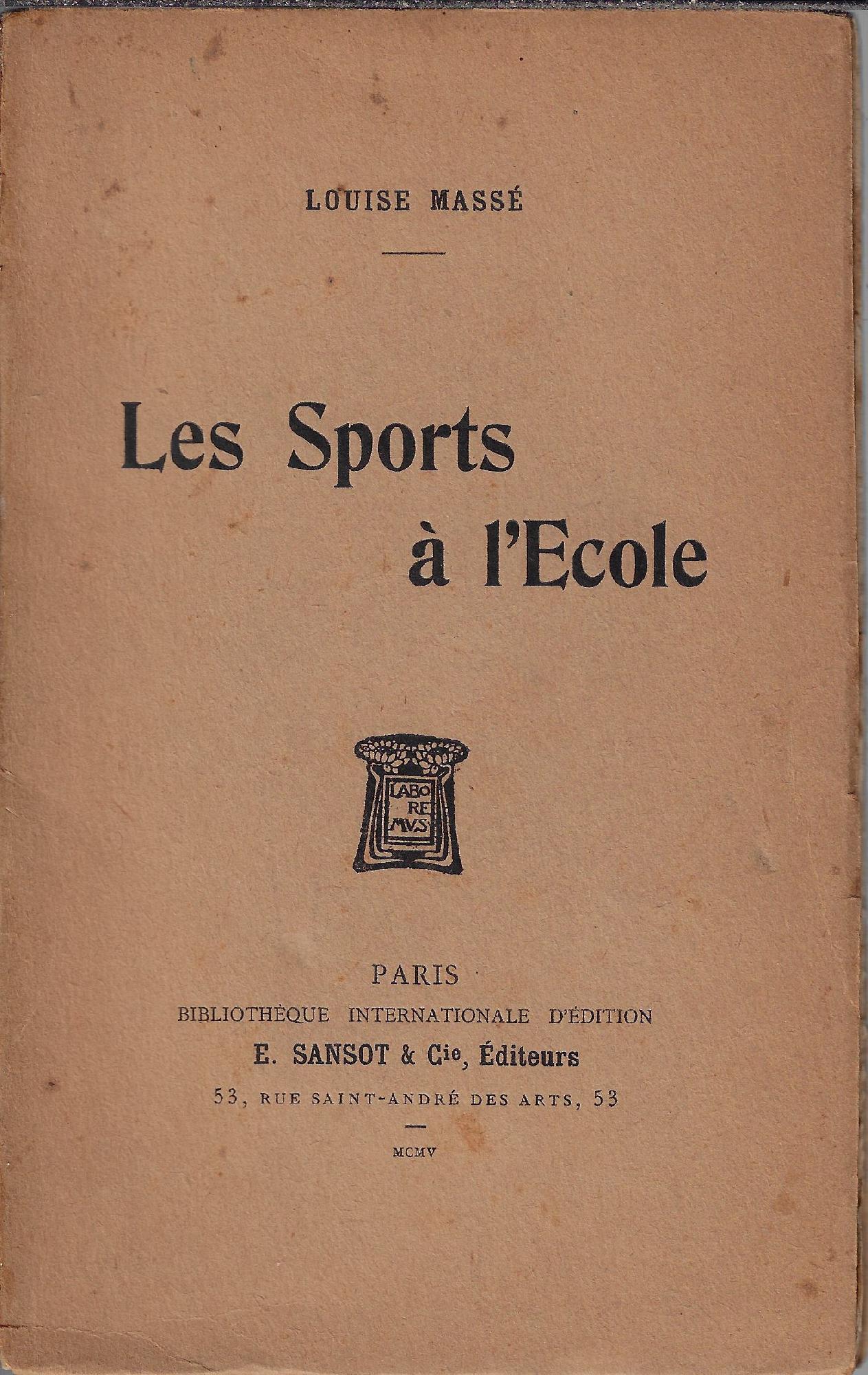 Les sports à l'Ecole