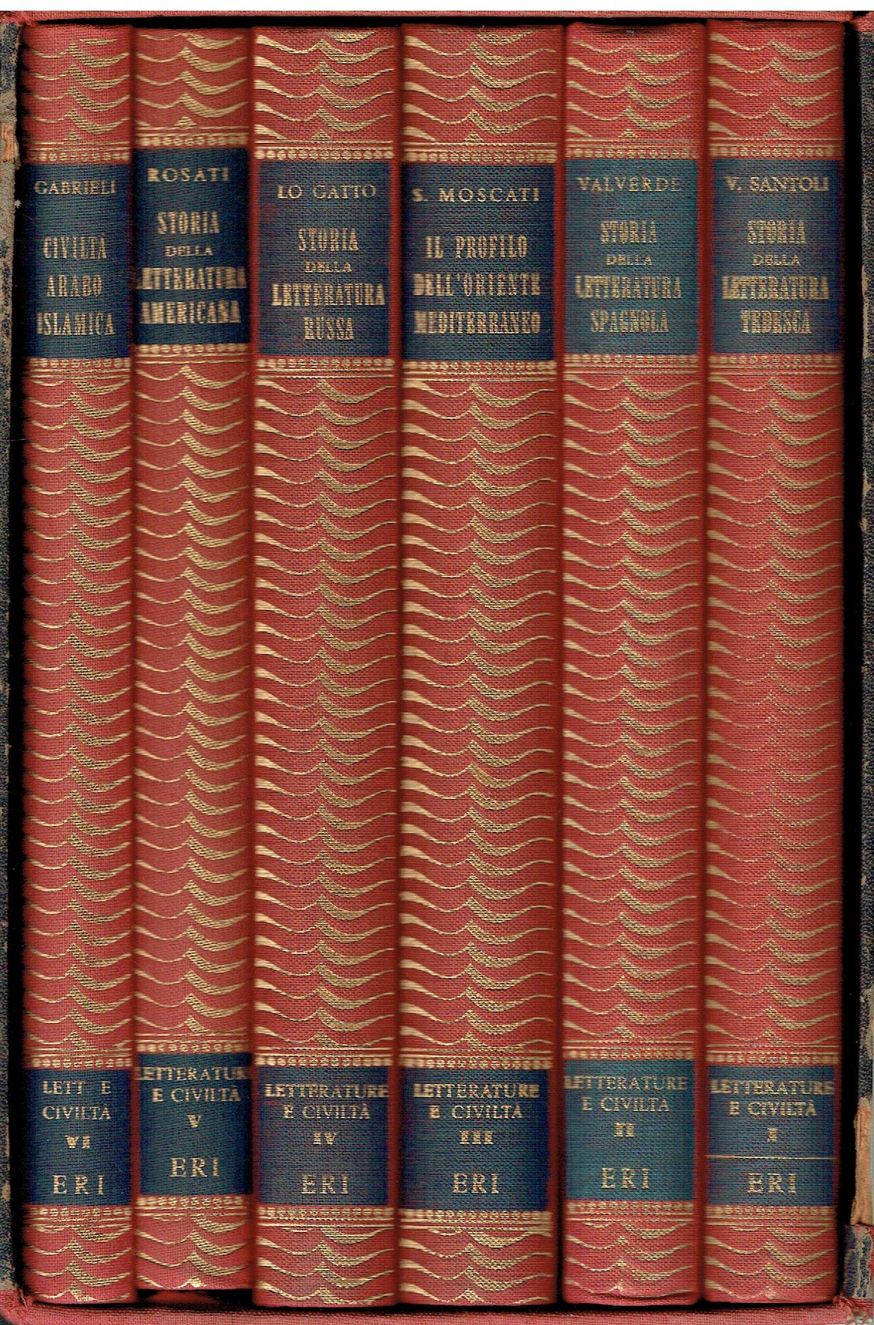 Letterature e civiltà - Edizioni ERI - 6 vv. in …
