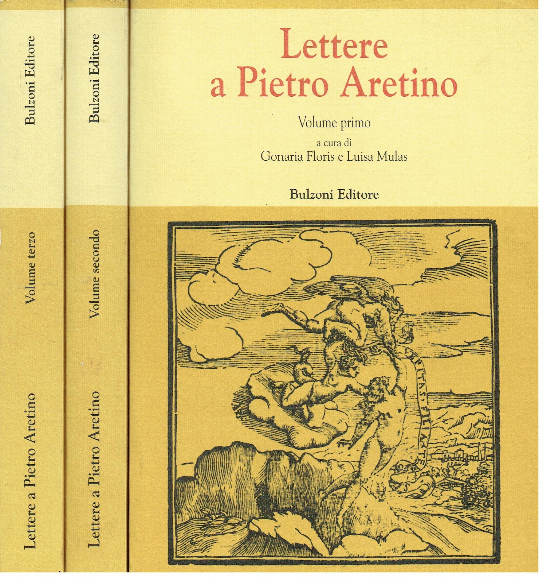 Lettere a Pietro Aretino. 3 volumi
