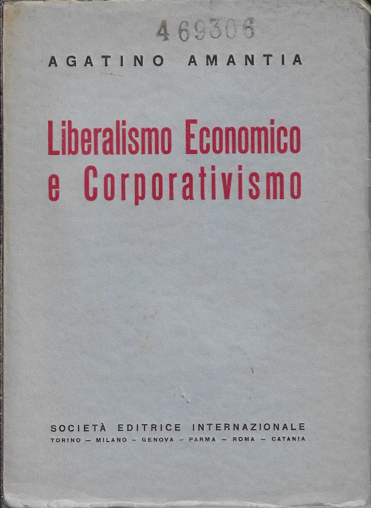 Liberalismo economico e corporativismo