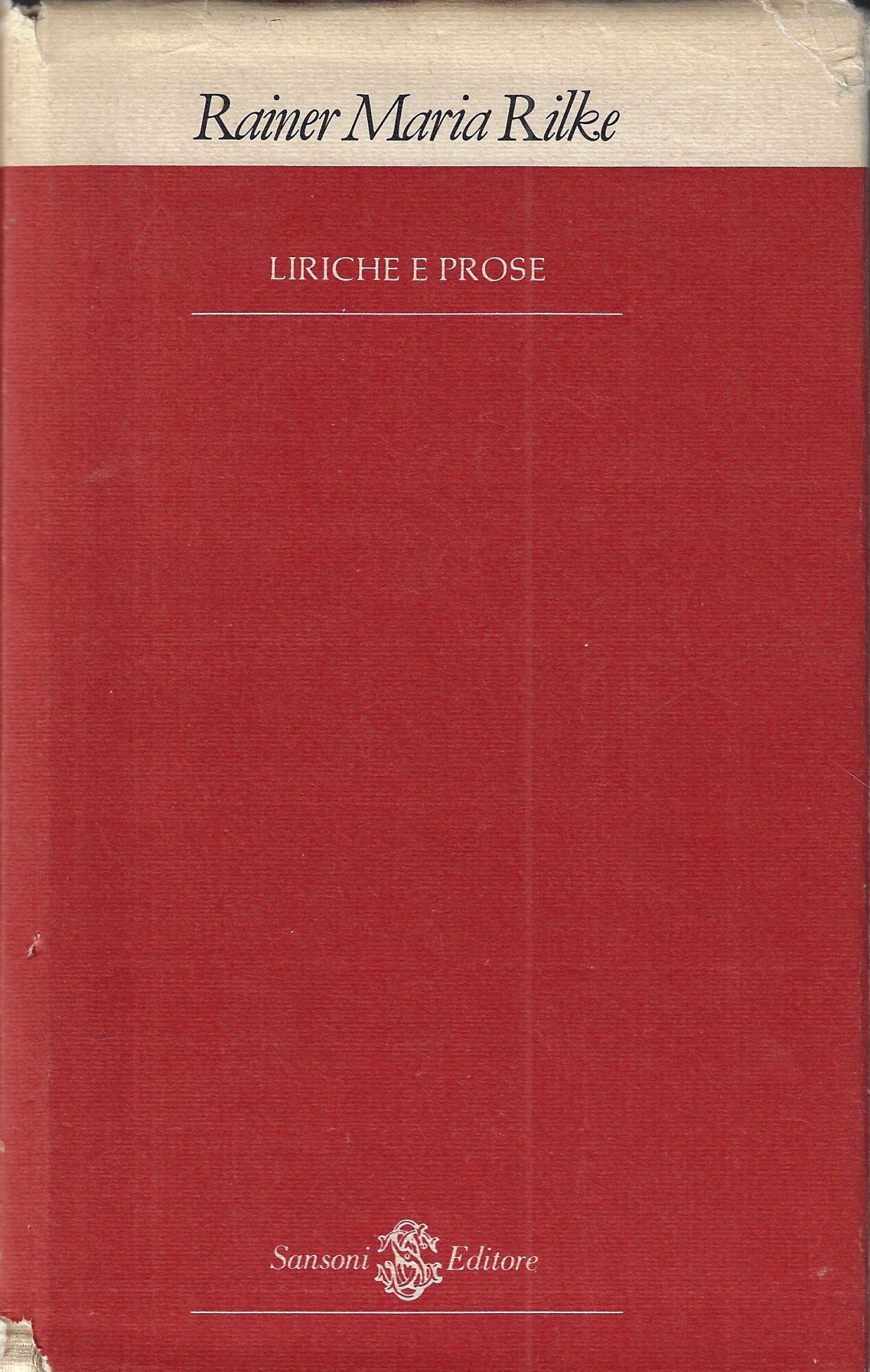 Liriche e prose