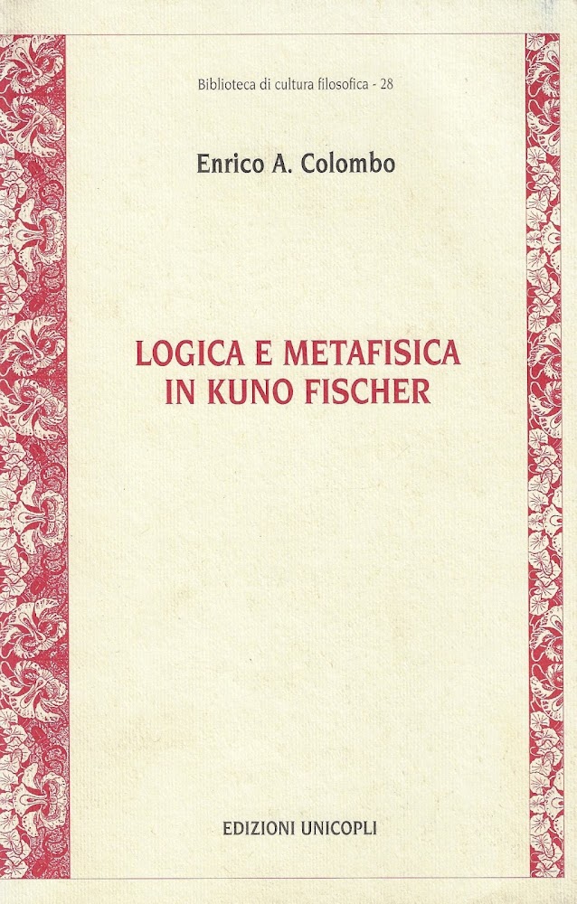 Logica e metafisica in Kuno Fischer