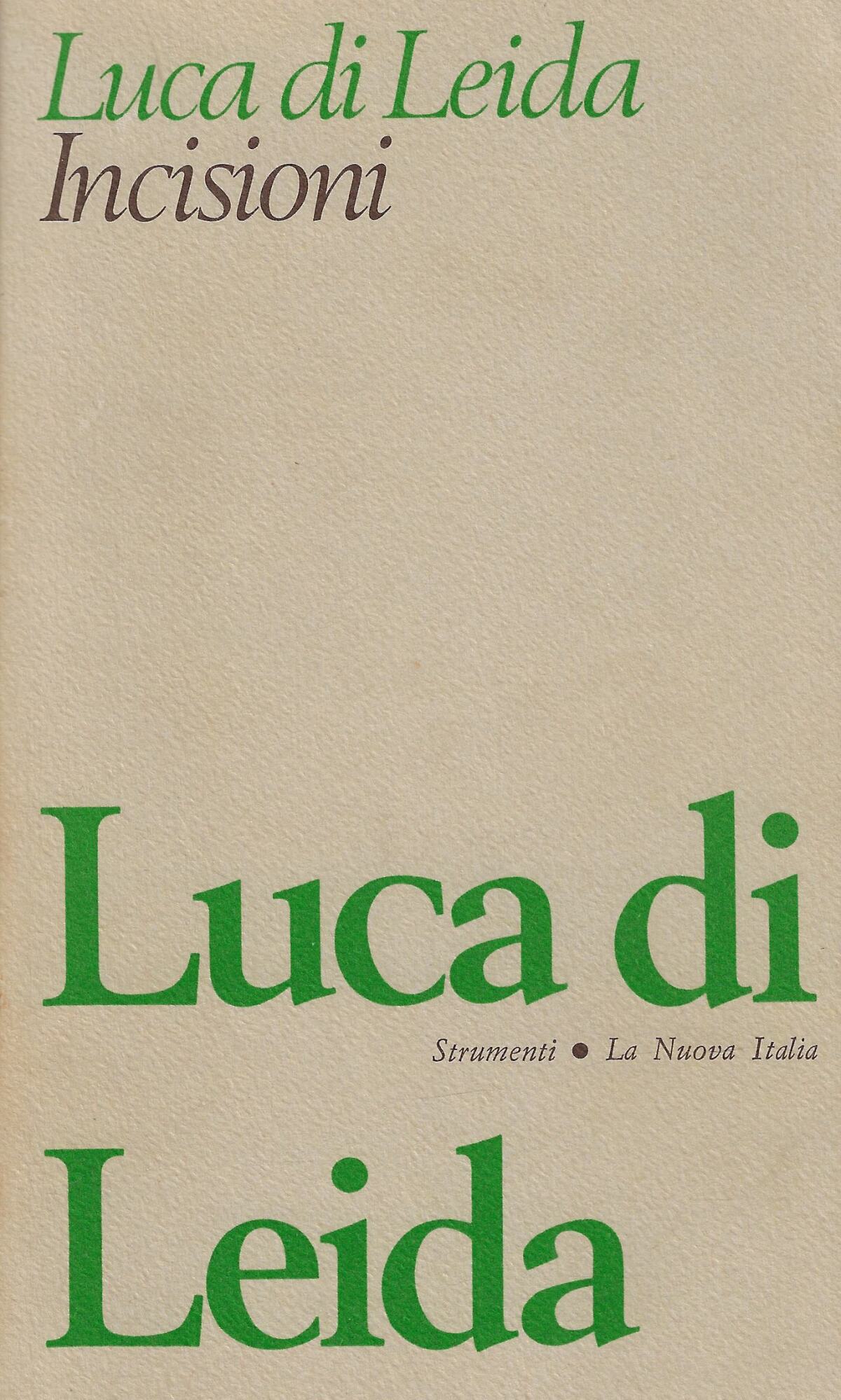 Luca di Leida: incisioni (rist. anastatica)