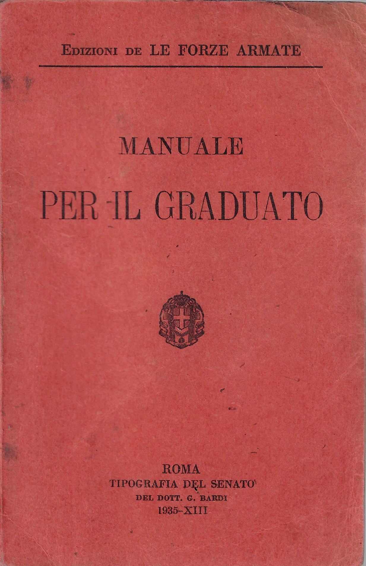 Manuale per il graduato
