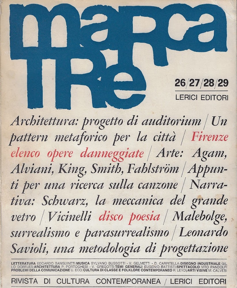 Marcatre: n.26/27/28/29-1966 (senza disco)