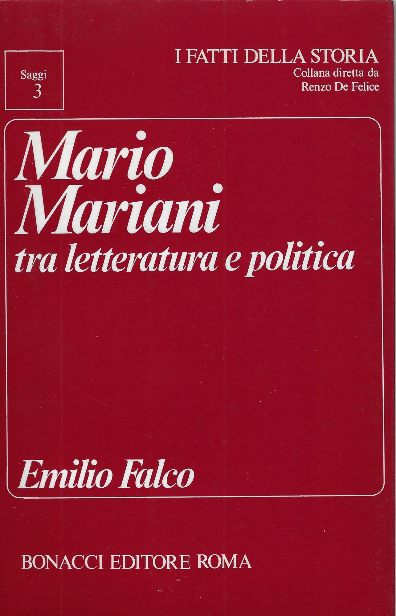 Mario Mariani tra letteratura e politica
