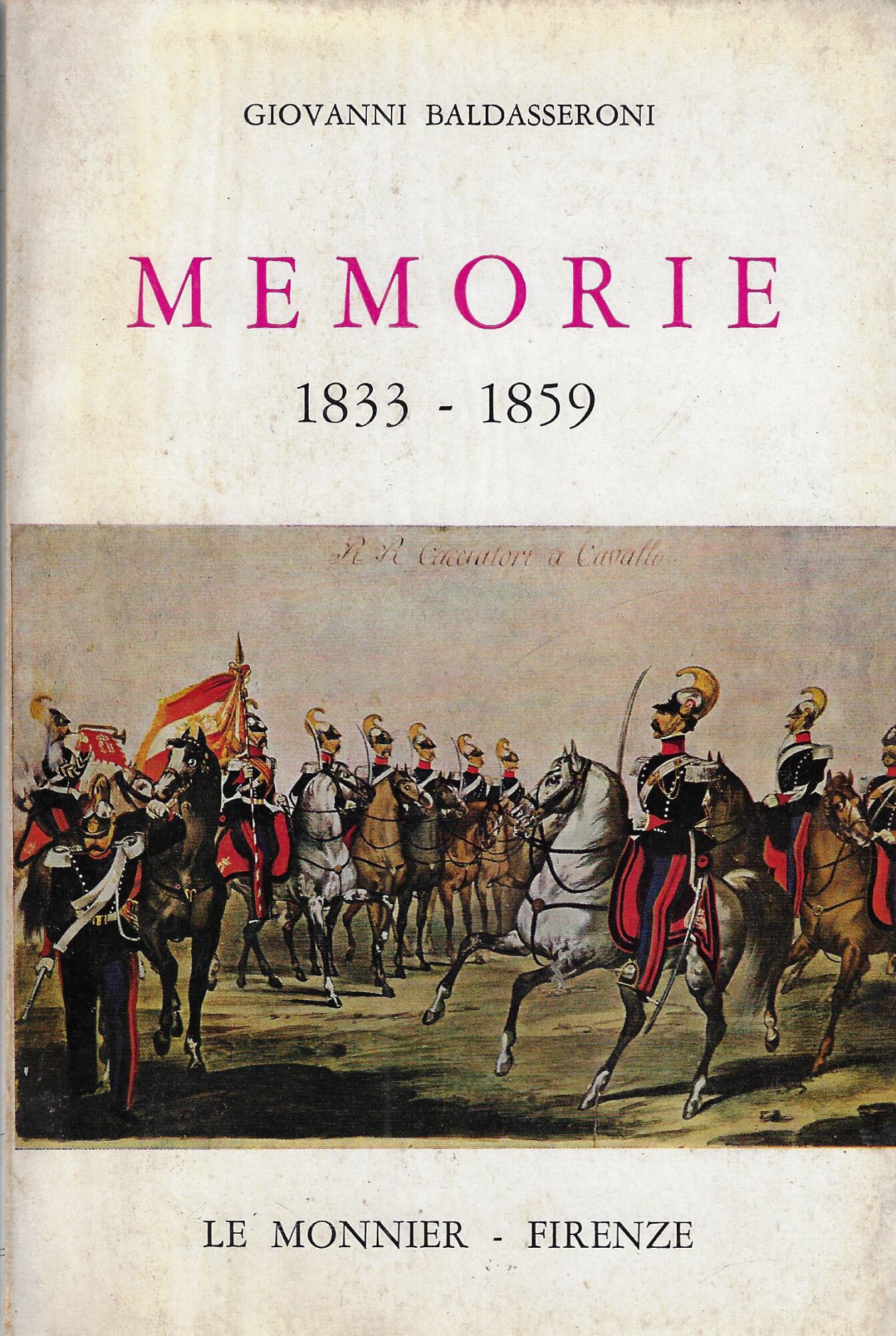Memorie : 1833-1859
