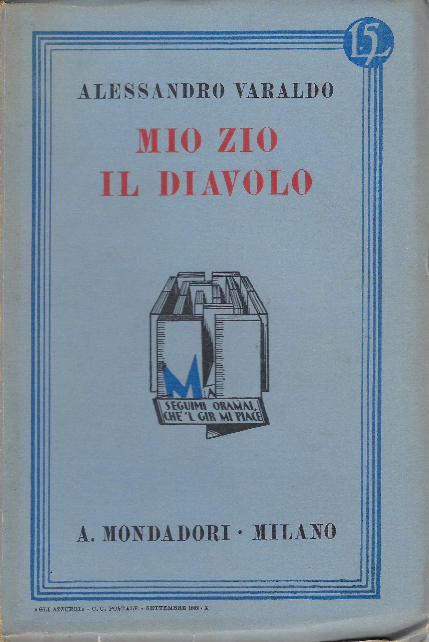 Mio zio il diavolo : romanzo