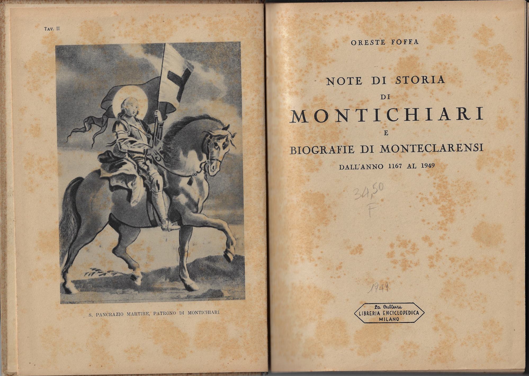 Note di storia di Montichiari e biografie di Monteclarensi dall'anno …