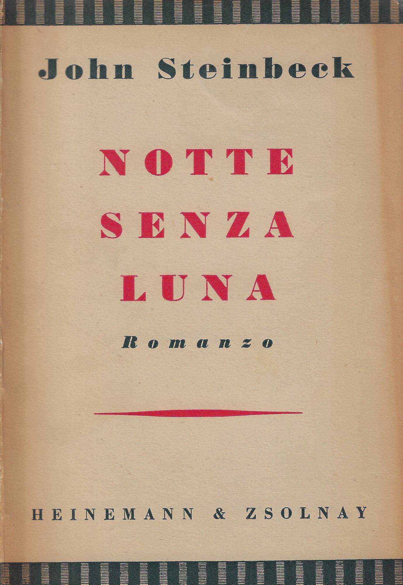 Notte senza luna : romanzo