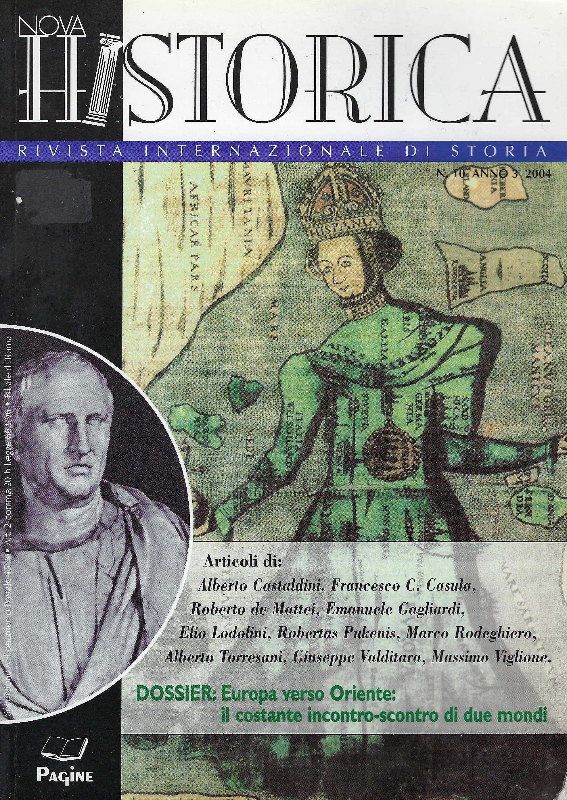 Nova Historica, rivista internazionale di storia, n.10, anno 3, 2004
