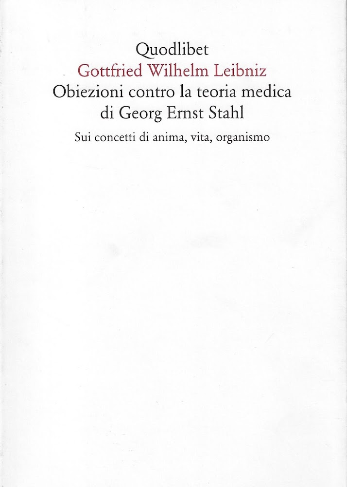 Obiezioni contro la teoria medica di Georg Ernst Stahl. Sui …