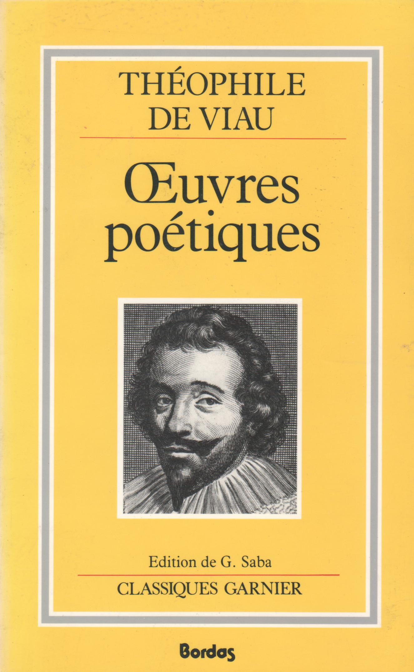 Oeuvres poetiques