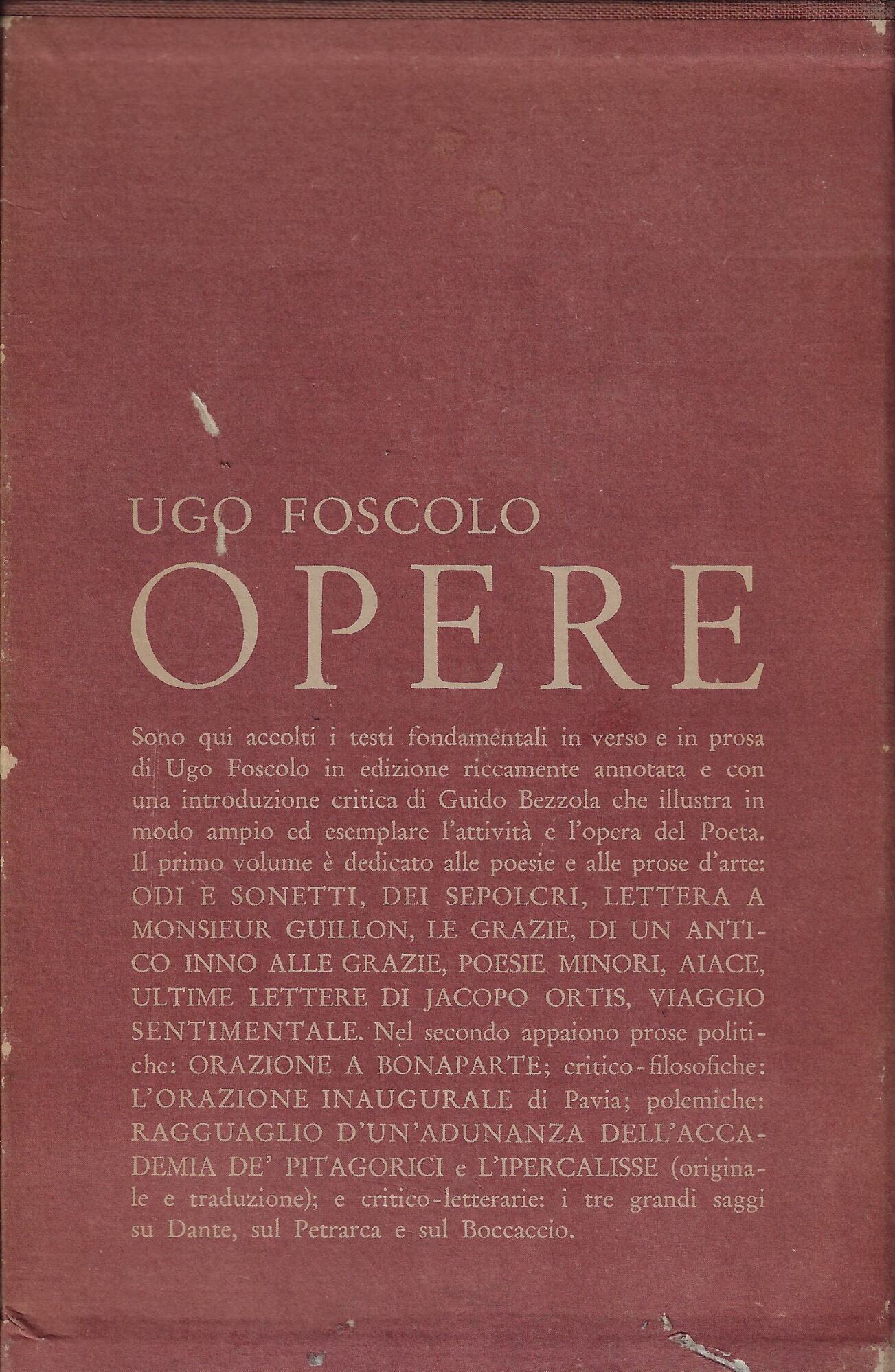 Opere: I - Poesie e prose d'arte, II - Poesie …