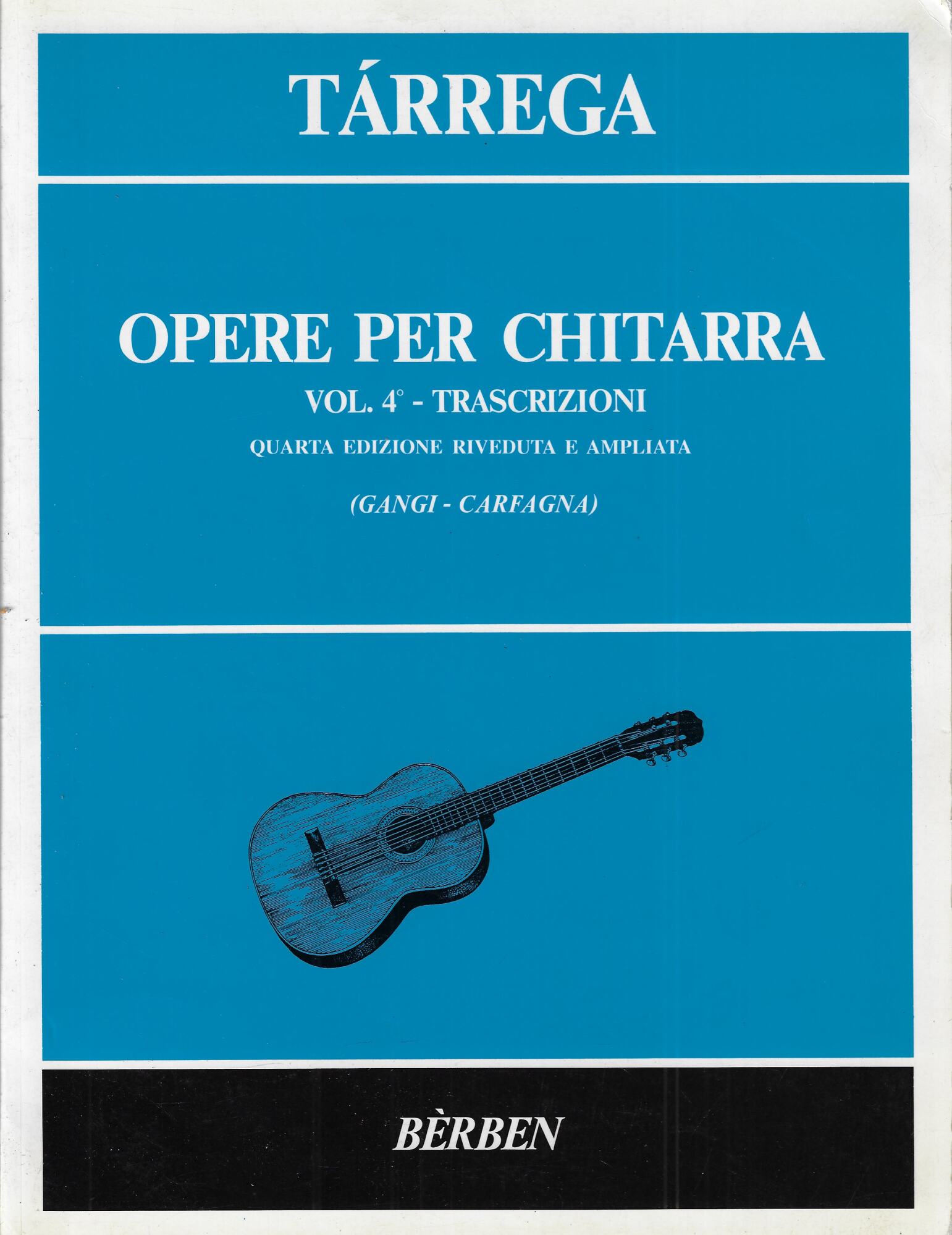 Opere per chitarra vol. 4: Trascrizioni