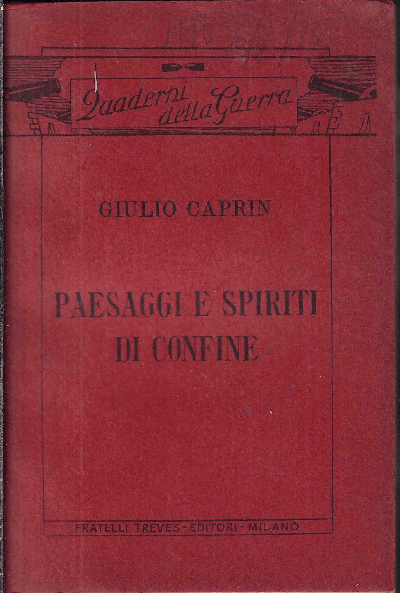 Paesaggi e spiriti di confine