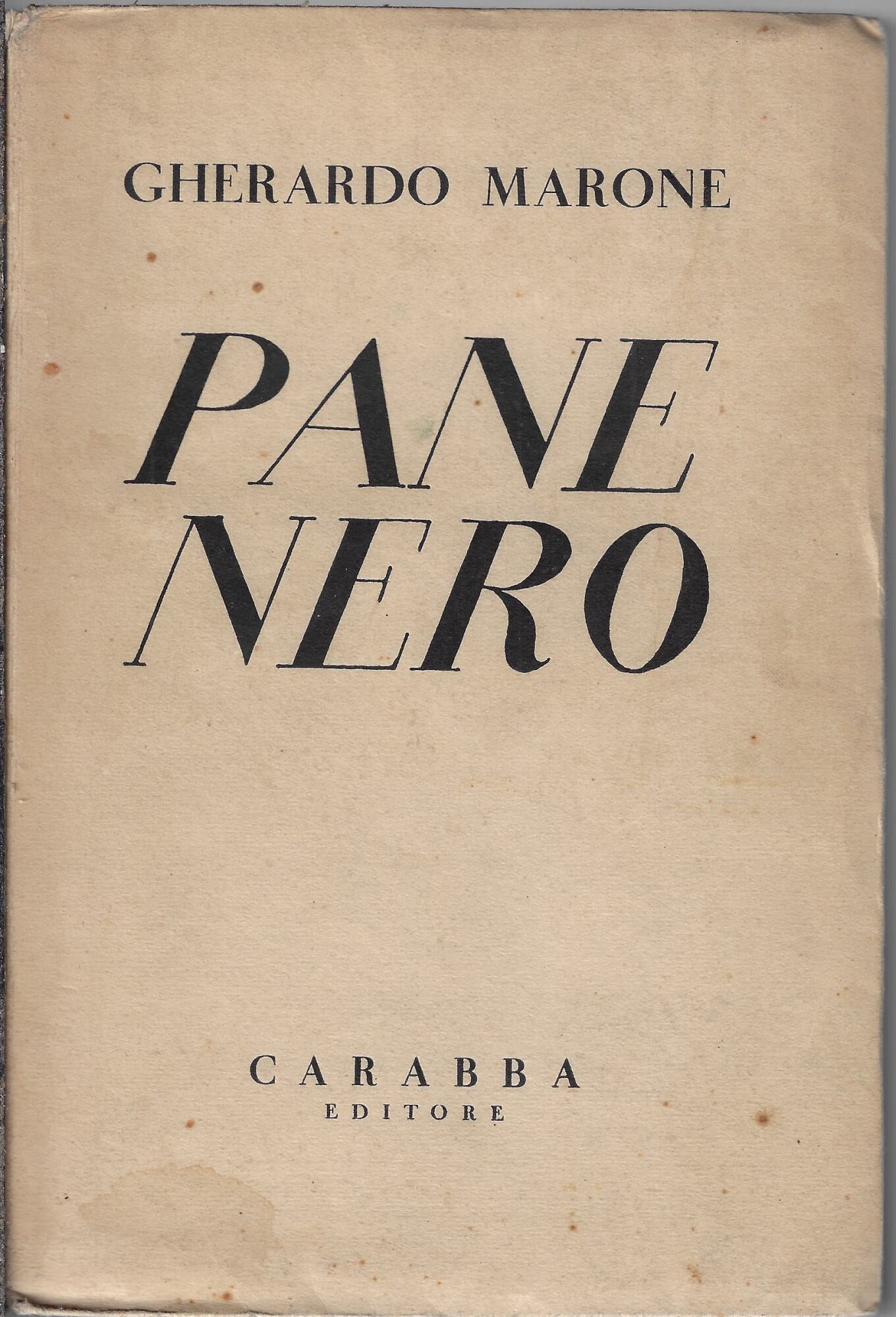 Pane nero
