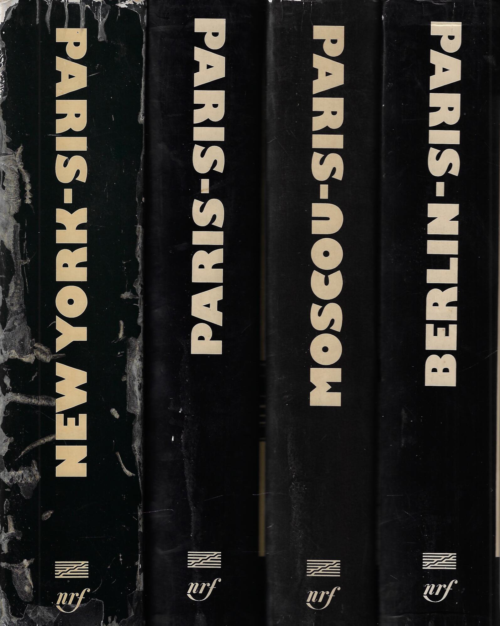 Paris-New York. Paris-Paris. Paris-Moscou. Paris-Berlin (quattro volumi)
