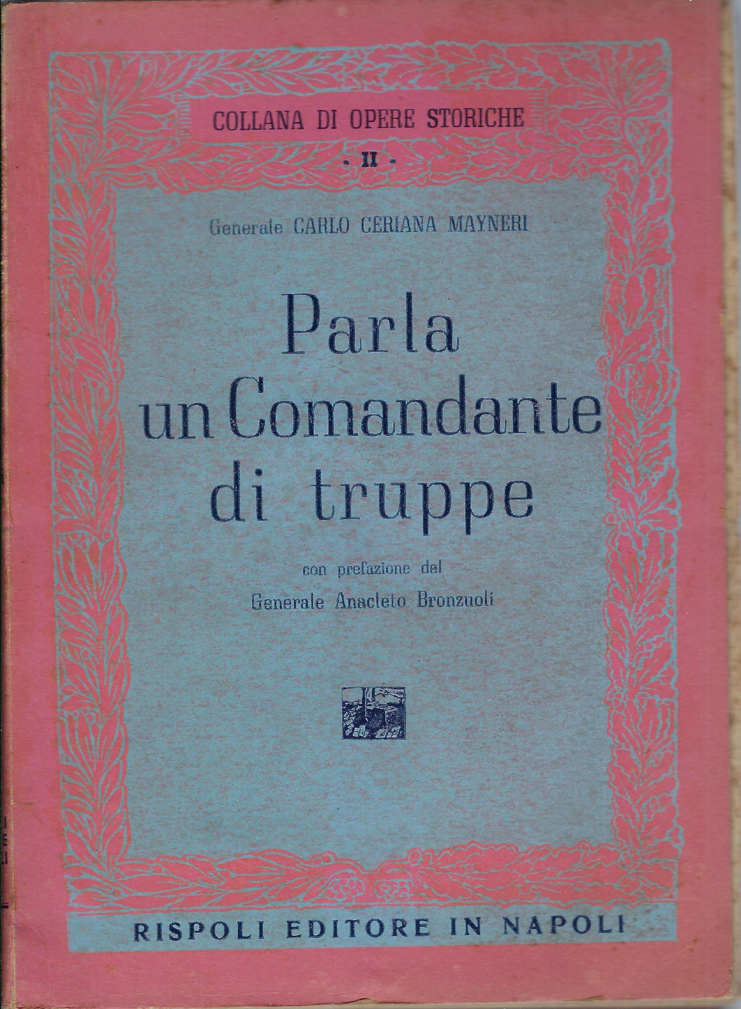 Parla un comandante di truppe