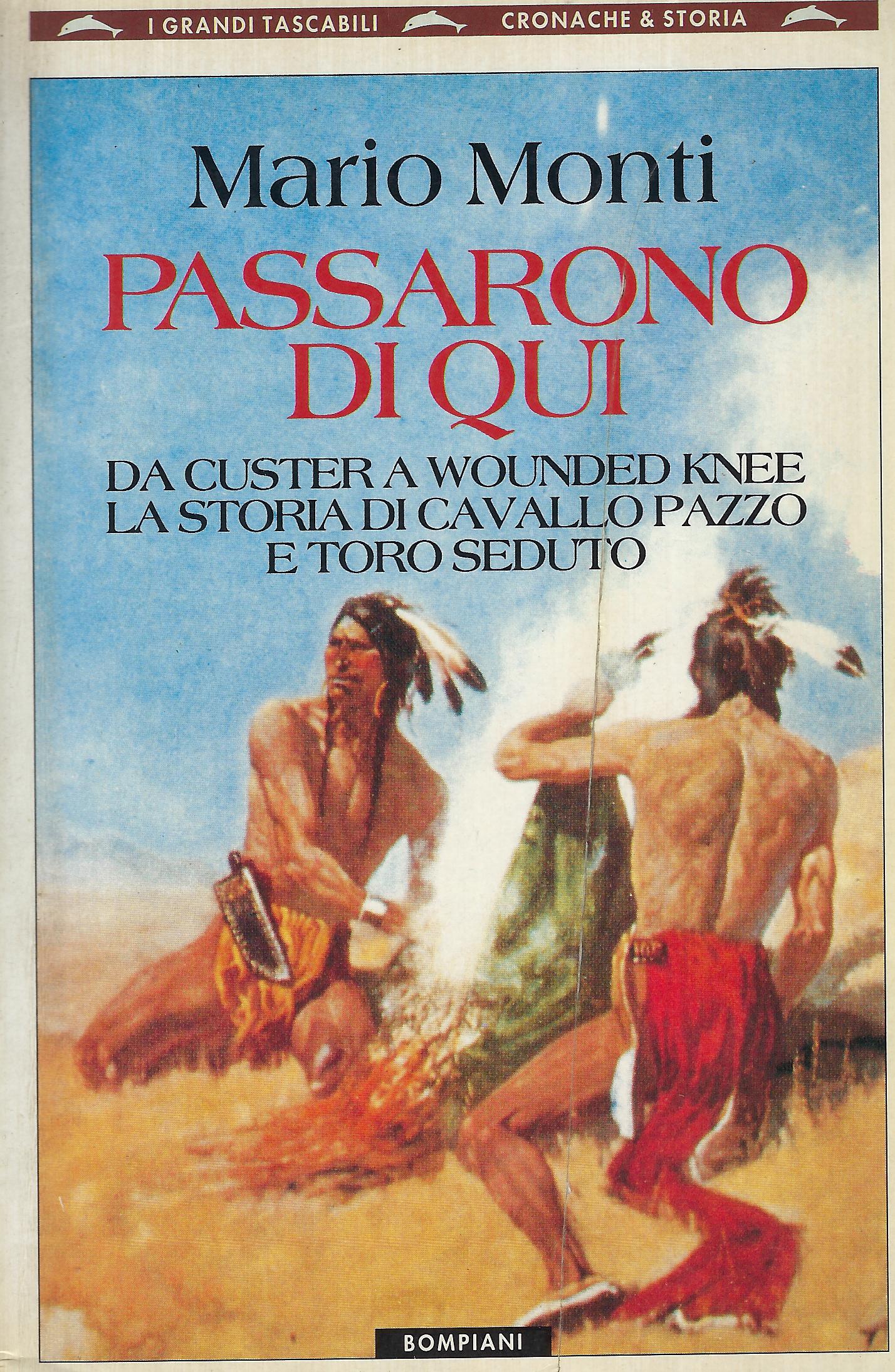 Passarono di qui : da Custer a Wounded Knee, la …