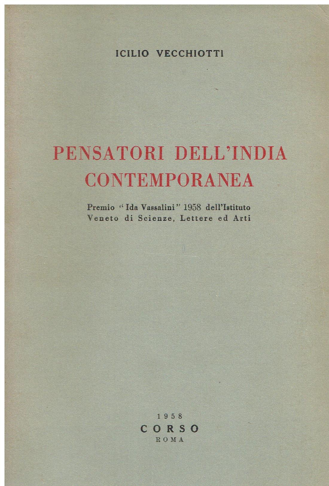 Pensatori dell'India contemporanea