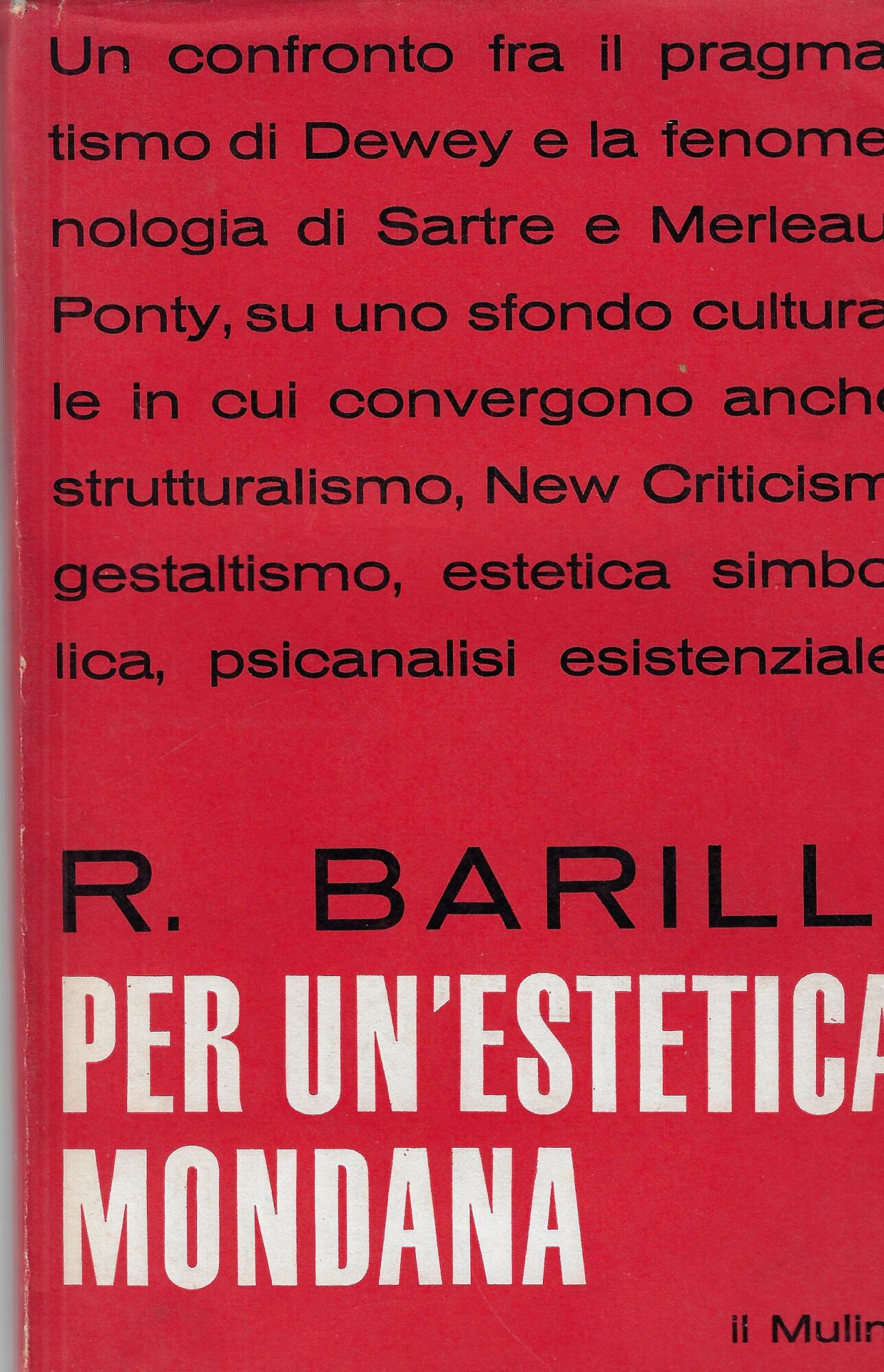 Per un'estetica mondana
