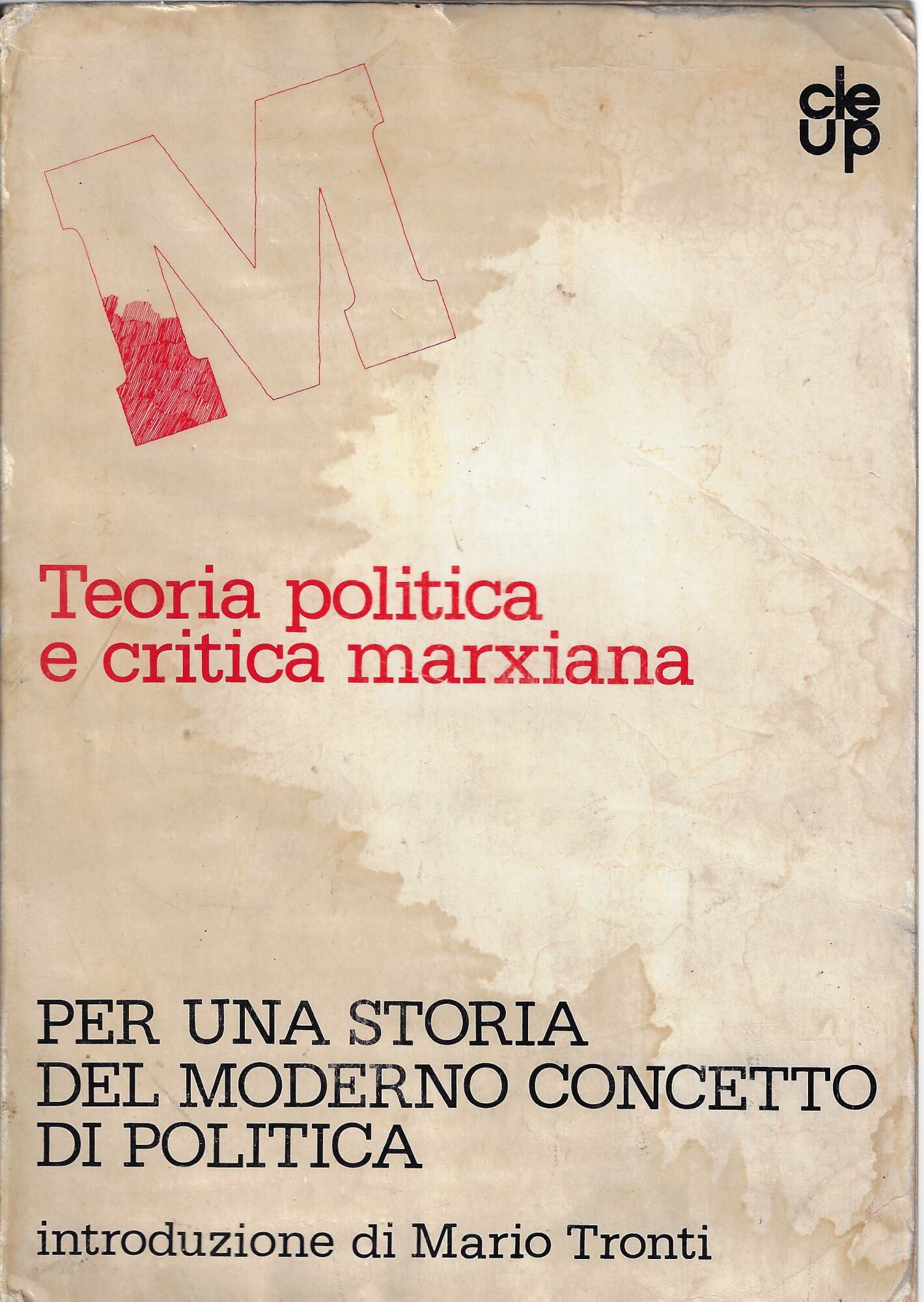 Per una storia del moderno concetto di politica : genesi …