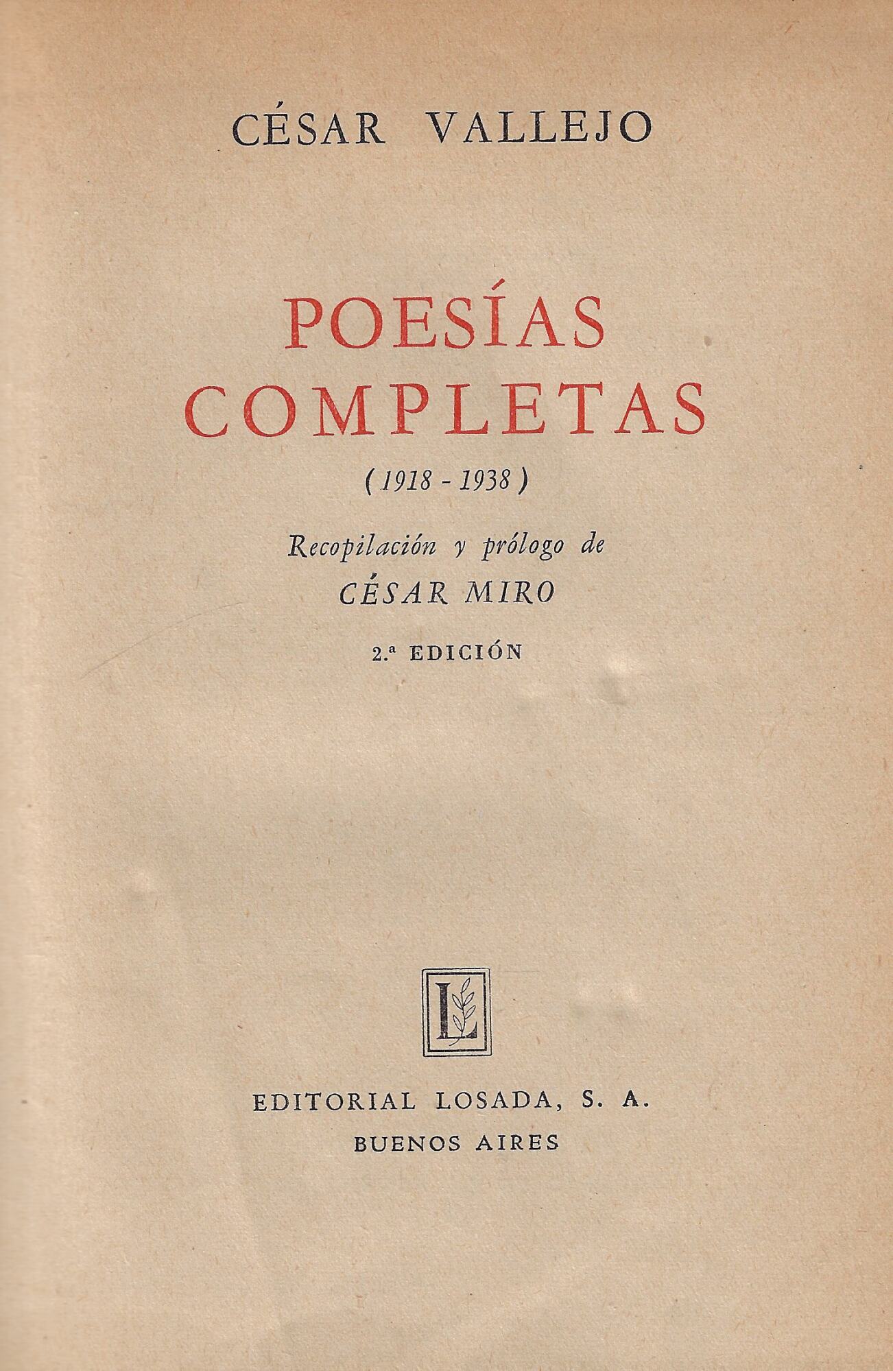 Poesias completas
