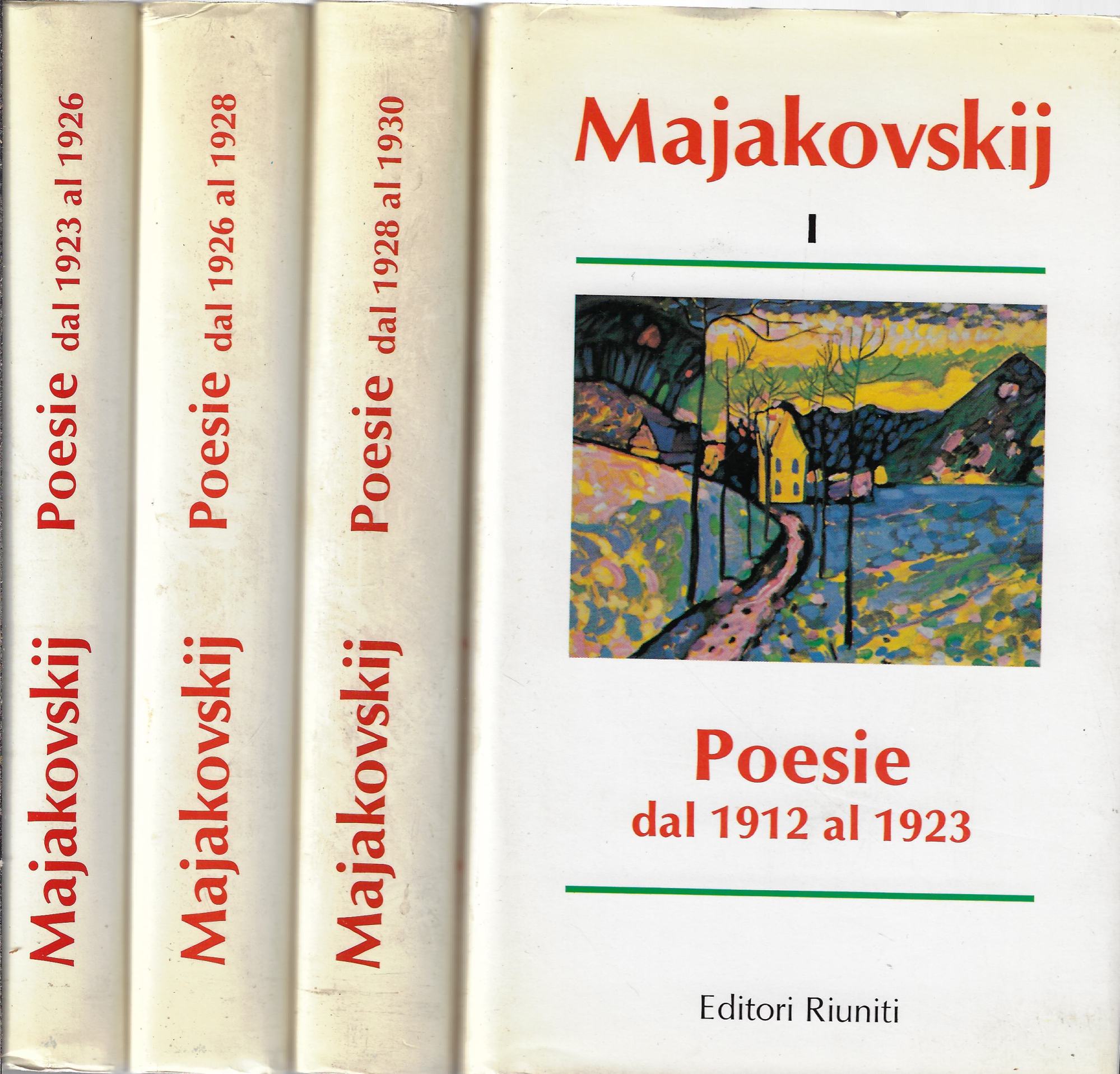 Poesie: dal 1912 al 1930, 4 volumi
