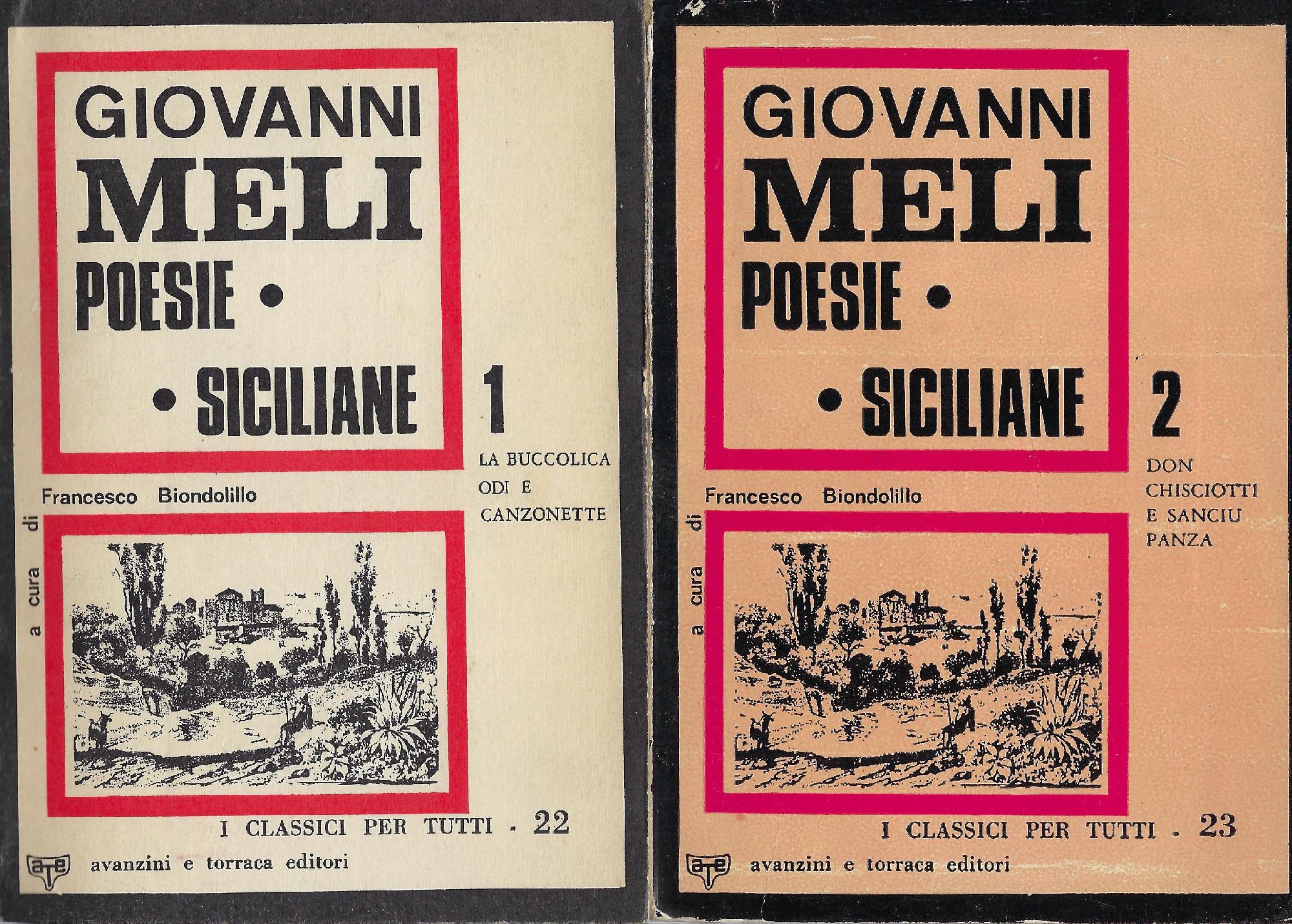 Poesie Siciliane - 2 volumi