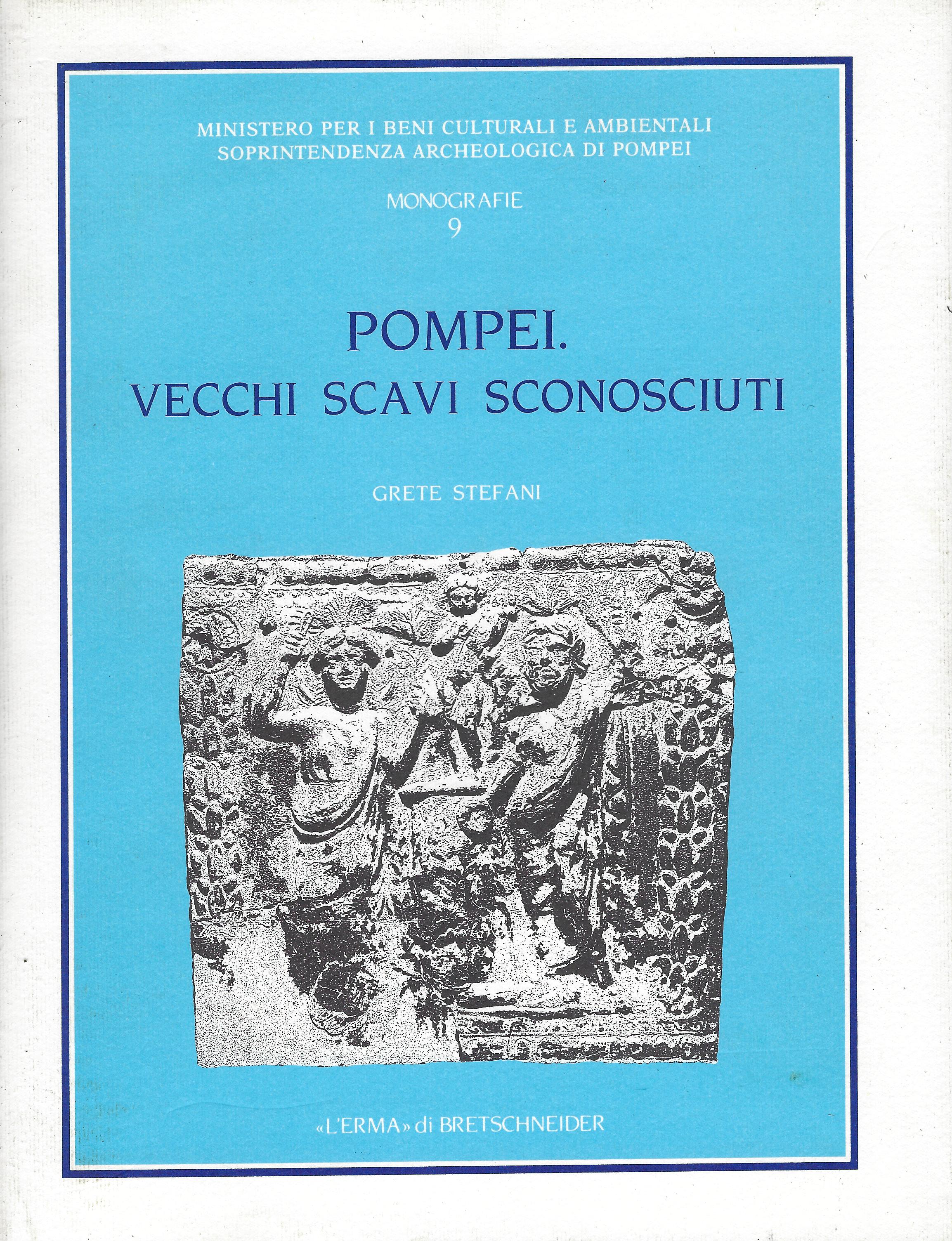 Pompei: vecchi scavi sconosciuti : la villa rinvenuta dal marchese …