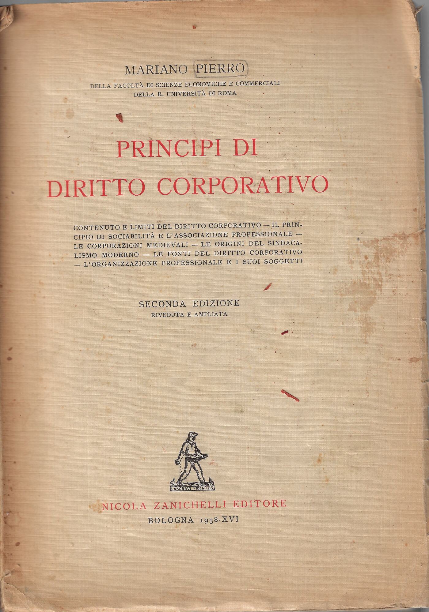 Principi di diritto corporativo