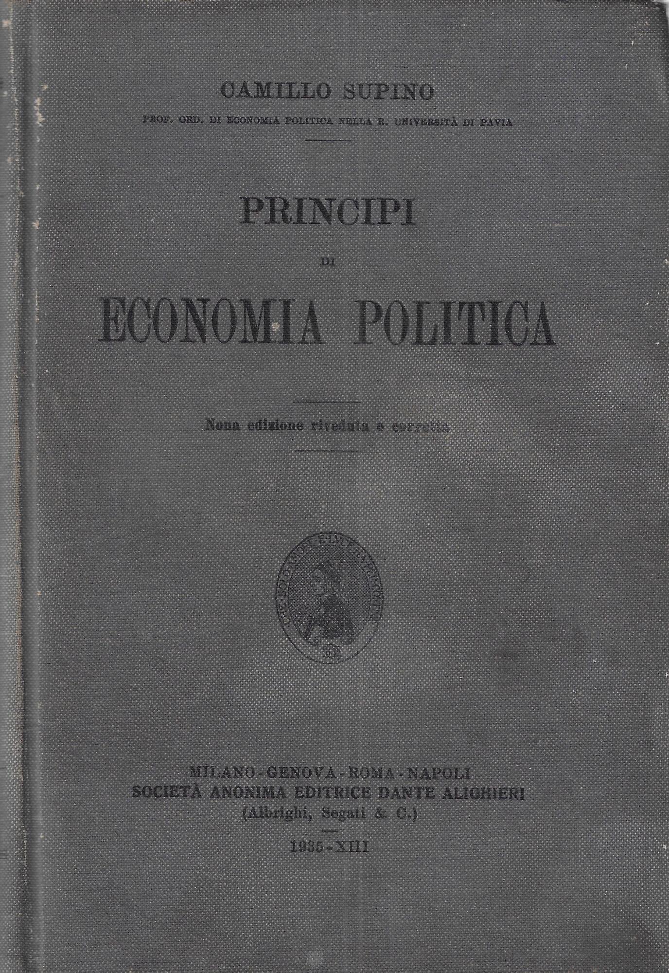 Principi di economia politica