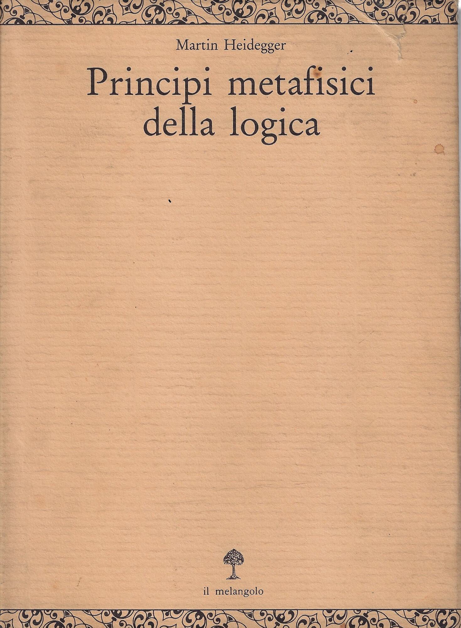 Principi metafisici della logica