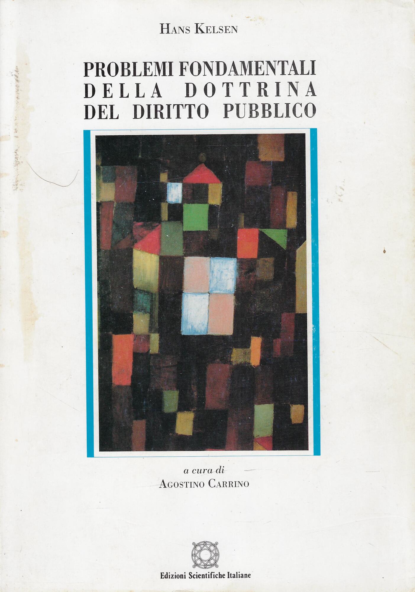 Problemi fondamentali della dottrina del diritto pubblico