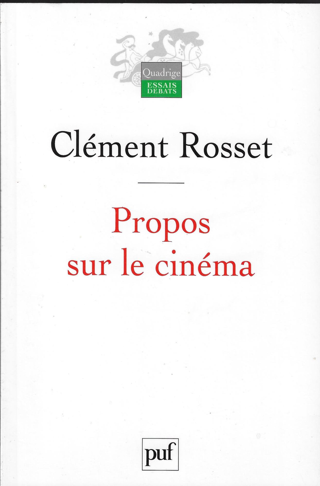 Propos sur le cinèma